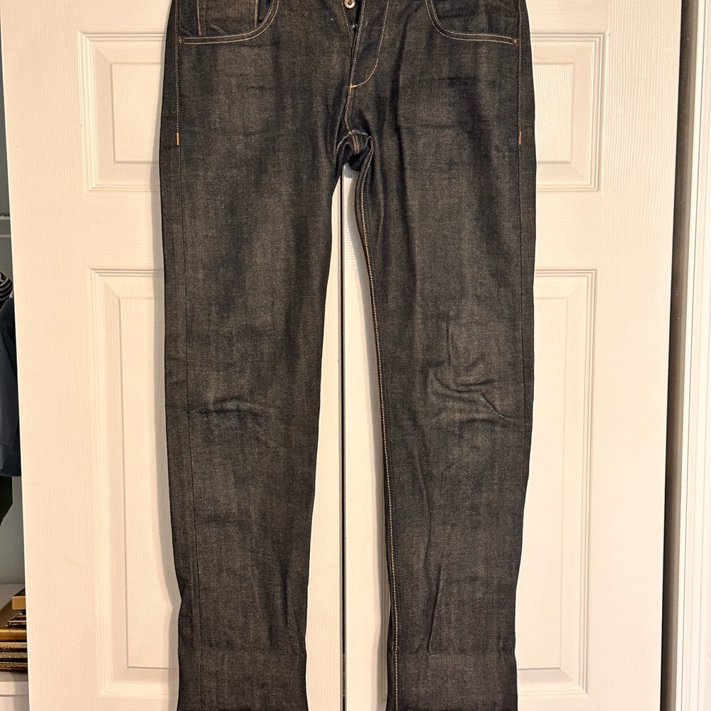 rag & bone Raw Selvedge Slim Jeans